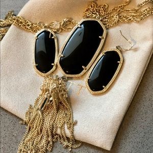 ❌SOLD❌ KS Rayne” and “Elle” set in Black/Gold